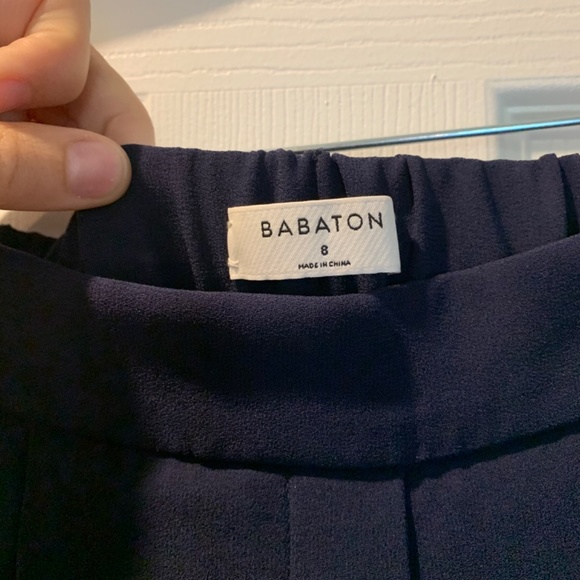 Babaton Conan pant size 8 navy blue - Picture 2 of 8